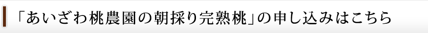 「あいざわ桃農園の朝採り完熟桃」の申し込みはこちら